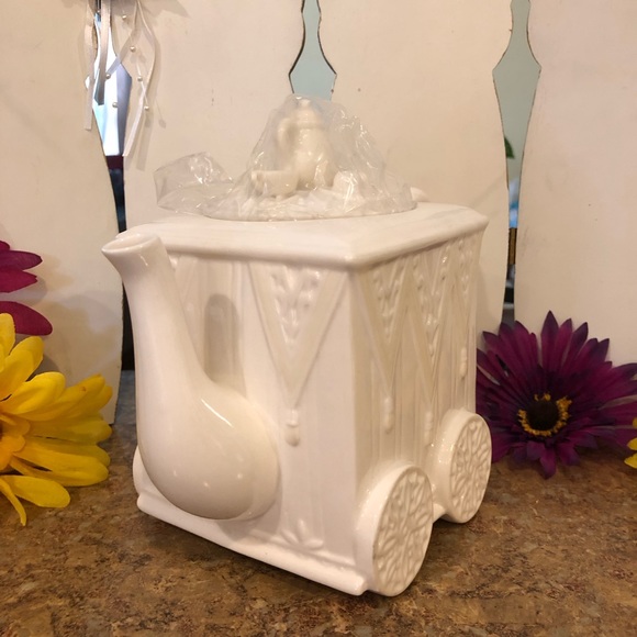 Lenox 1999 Vintage Butler's Pantry Tea Cart Teapot **Mint Condition** - Picture 2 of 12